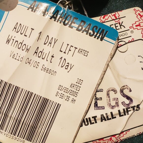 Vintage Nils Ski Parka Blue/Green Down Fill Made in the USA - Picture 6 of 6